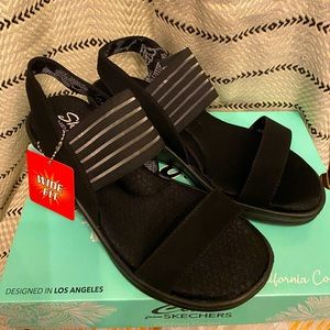 Skechers sandals, wide fit-brand new in box